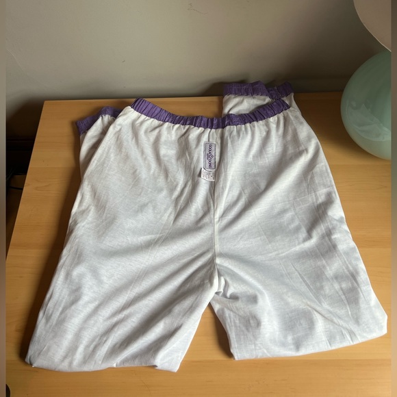 Vintage Track Pant GOOLA GONG Purple Jogger 80s 90s Size Medium - Picture 4 of 14